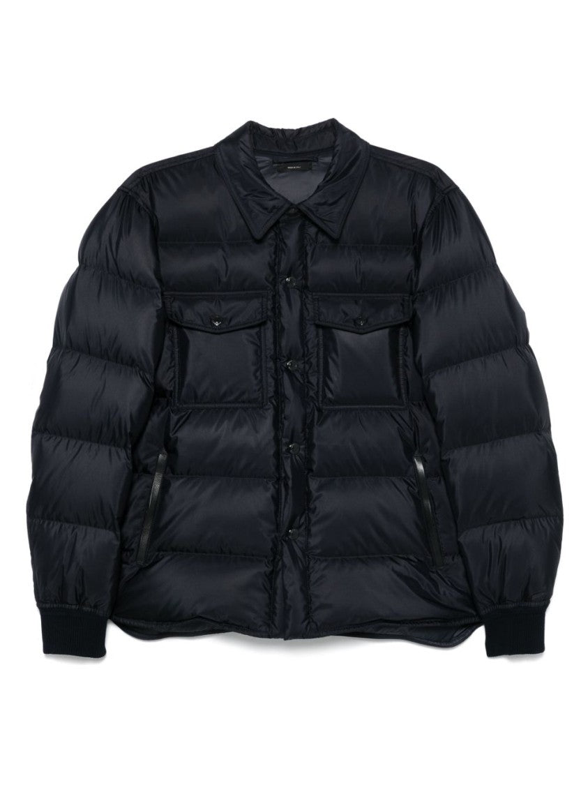 Tom Ford Puffy Midnight Blue Coat