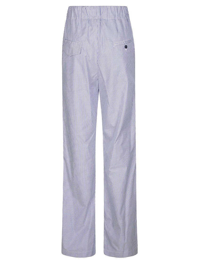 Jejia Low-Rise Striped Cropped Pants