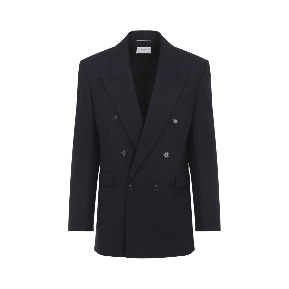 Saint Laurent Blue Wool Jacket