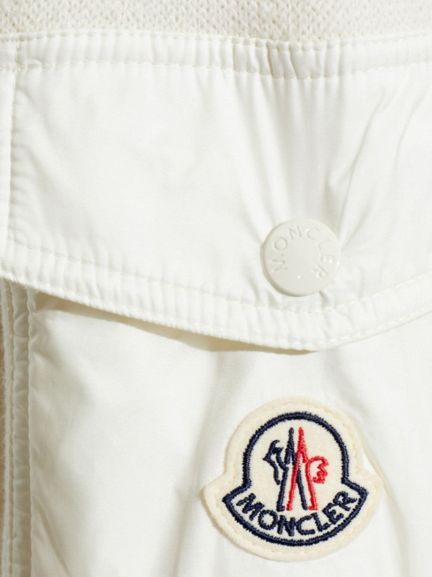 Moncler Crew Neck Patch Pocket Sweater