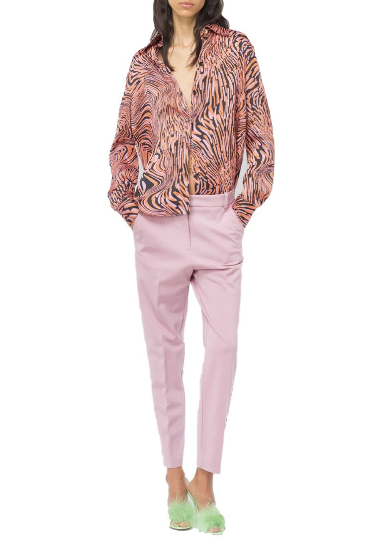 Pinko Tailored Trousers With Viscose Blend Fit