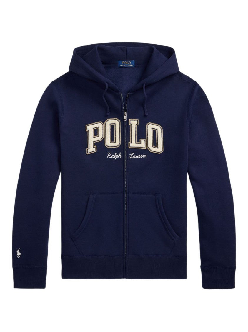 Polo Ralph Lauren Zip-Up Hoodie With Iconic Logo And Comfortable Fit