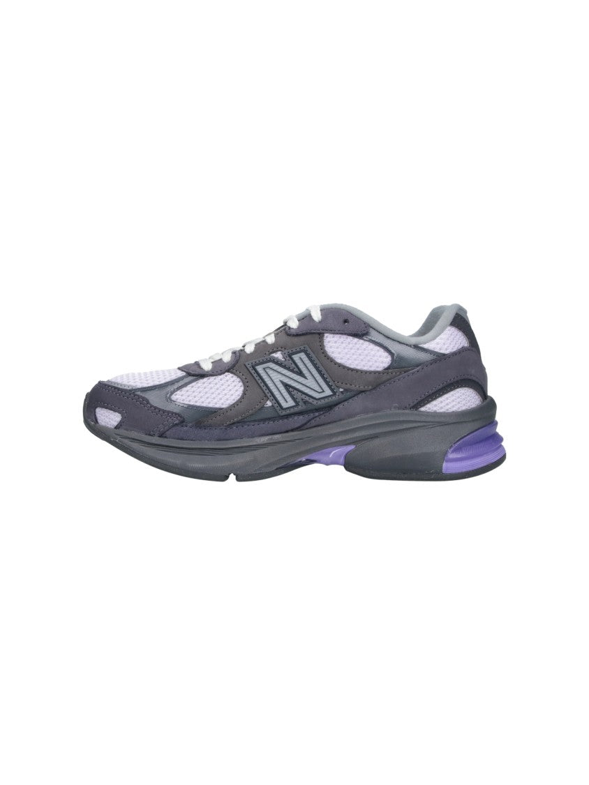 New Balance Grey 2010 Suede Contrast Detail Sneakers