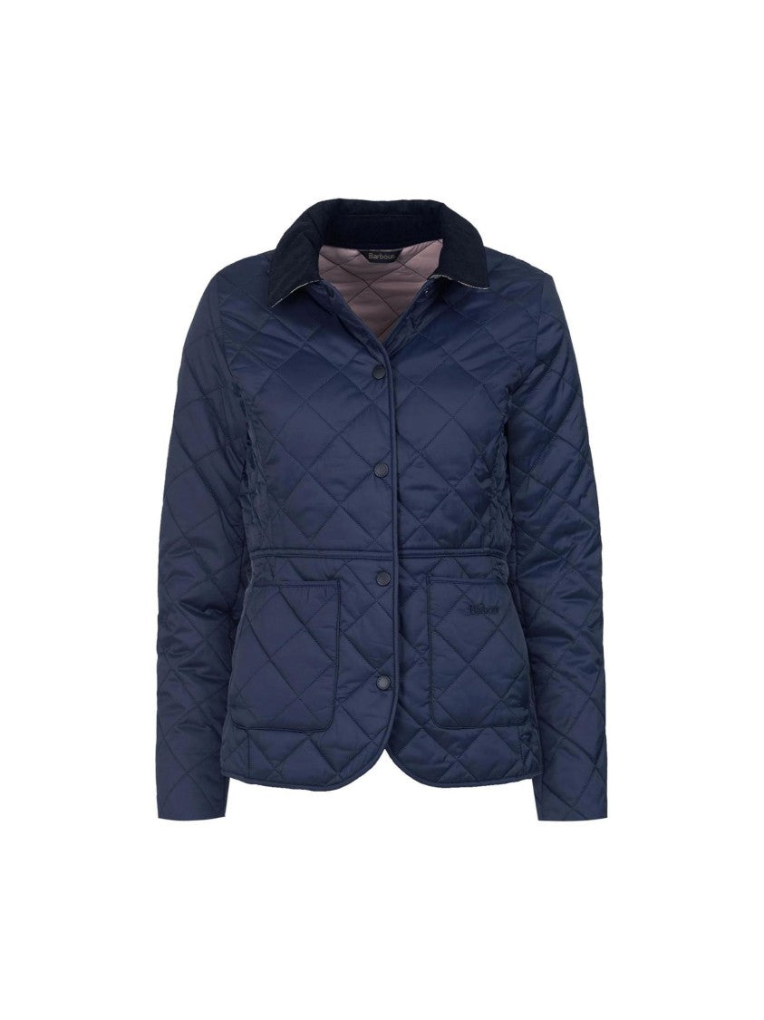 Barbour Blue Deveron Quilted Jacket