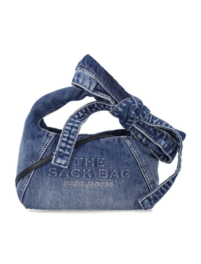 Marc Jacobs The Mini Sack Denim Bow