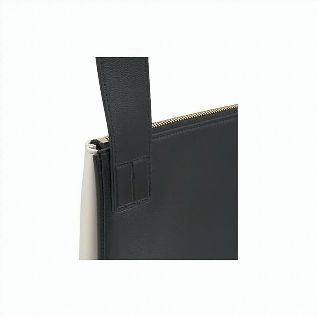 Jil Sander Two-Tone Structured Shoulder Bag With Adjustable Strap