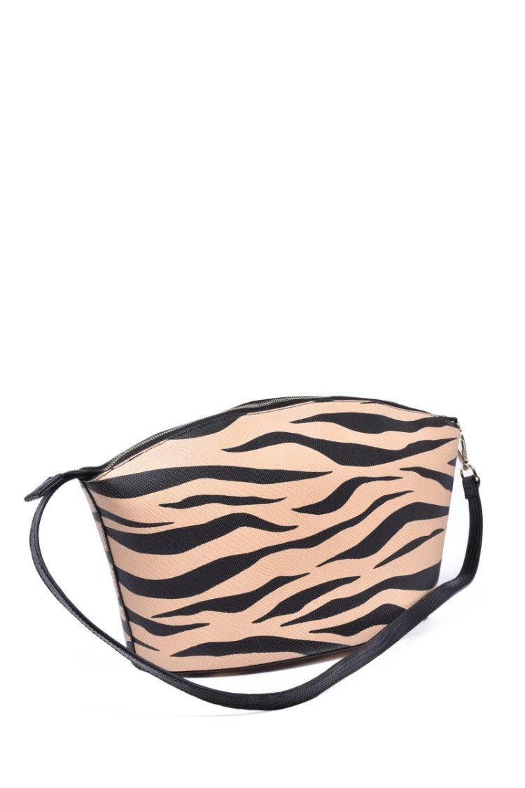 Patrizia Pepe Shoulder Bag - Black/Beige
