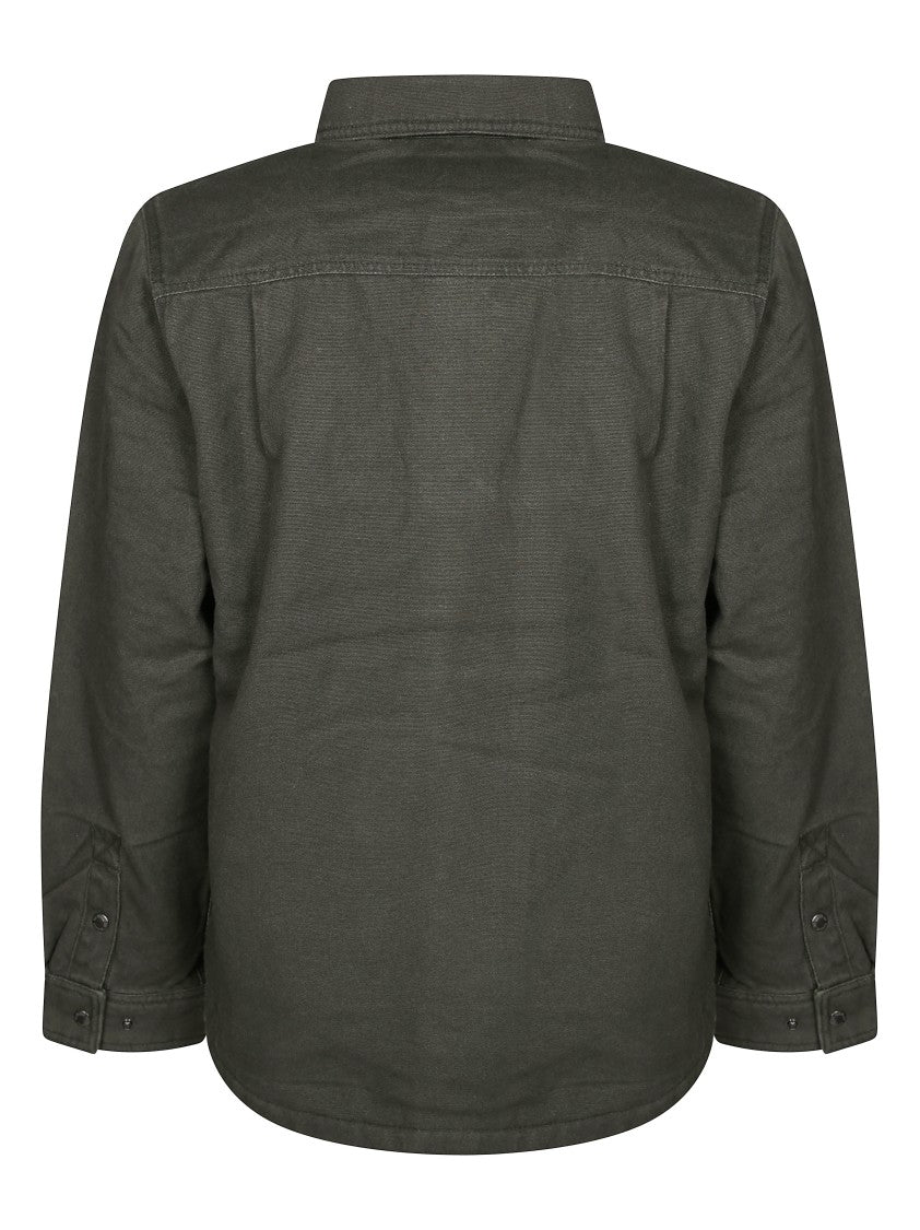 Filson Sturdy Canvas Jacket With Classic Collar And Utility Pockets