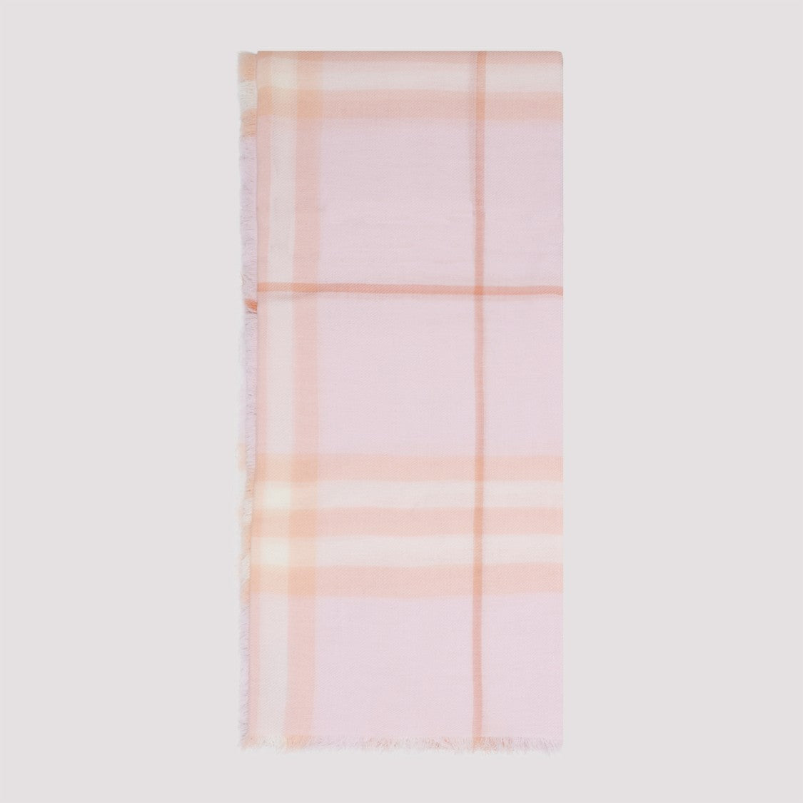Burberry Cameo Pink Wool Scarf