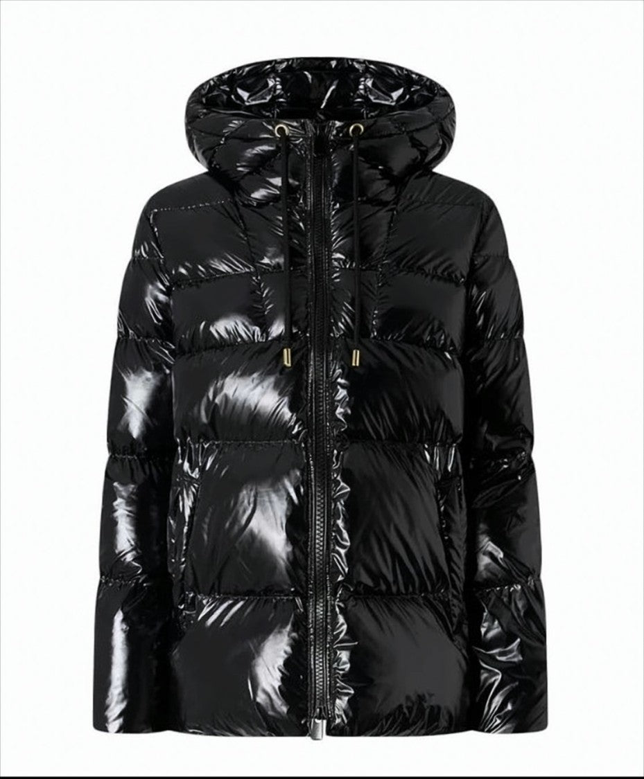Pinko Padded Down Jacket With Horizontal Quilting