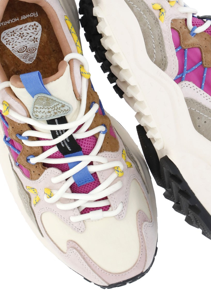 Flower Mountain Multicolor Yamabushi Technical Fabric Sneakers