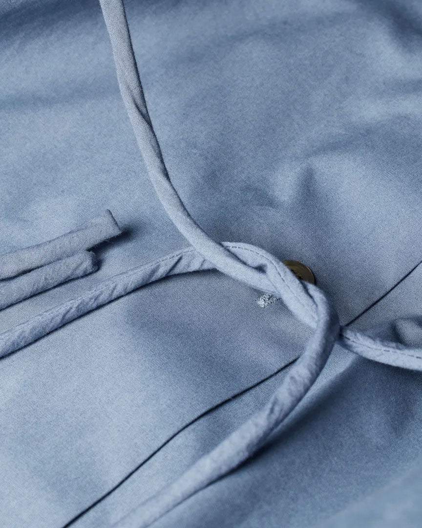 Paul Smith Shirt Dress With Contrasting Cut-Out Blouson Sleeves