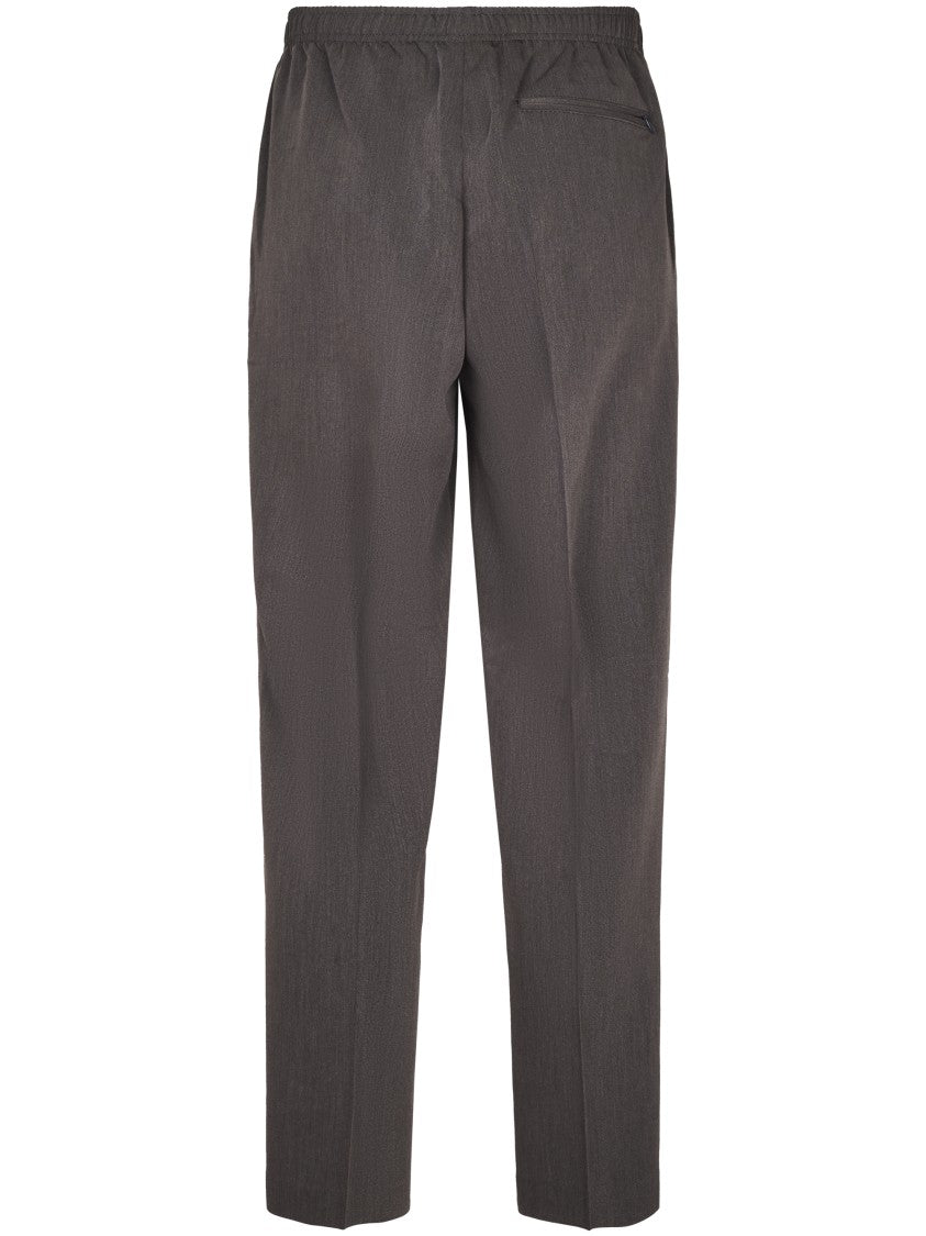 Cellar Door Straight-Leg Trousers With Adjustable Waistband And Functional Pockets