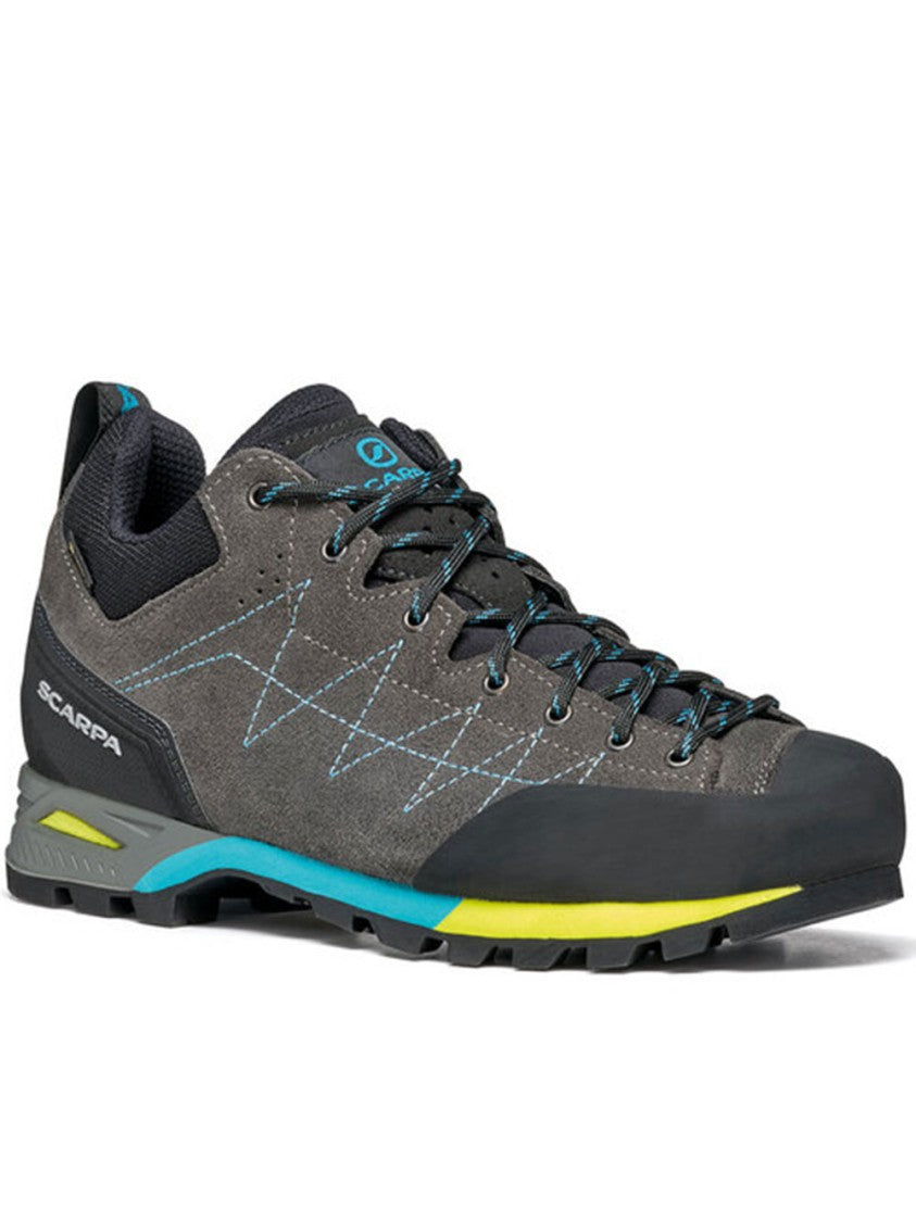Scarpa Grey Zodiac Gtx Wmn Leather Sneakers