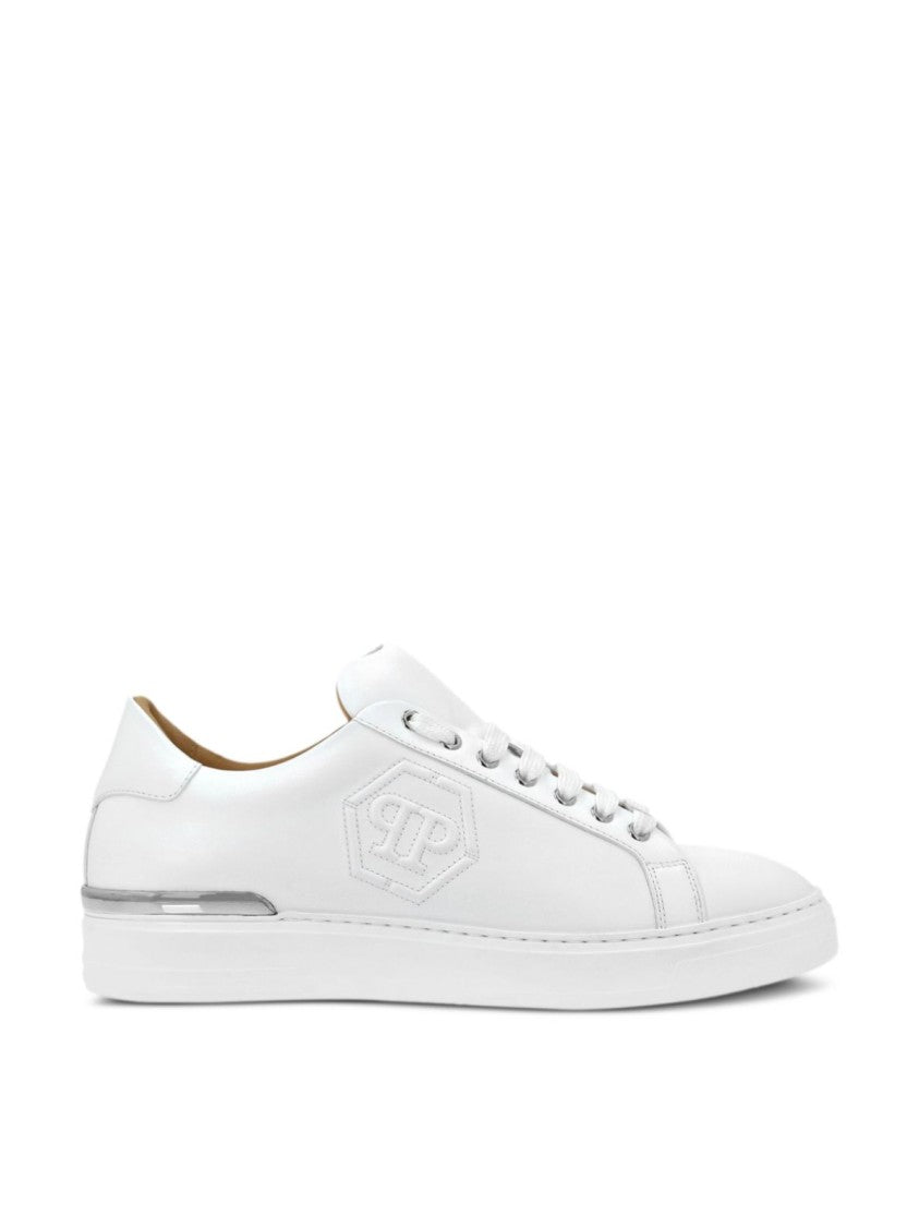 Philipp Plein Hexagon Logo Low-Top Sneakers