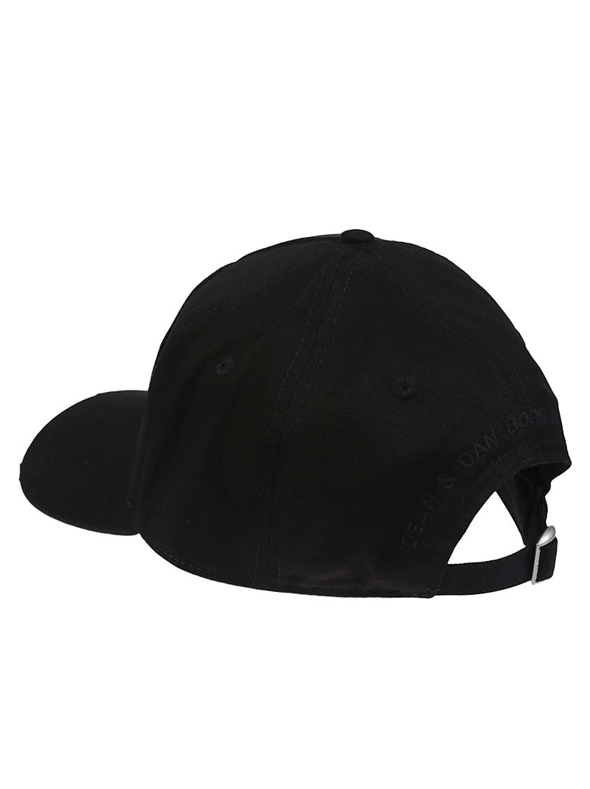 Dsquared2 Logo Cotton Baseball Cap