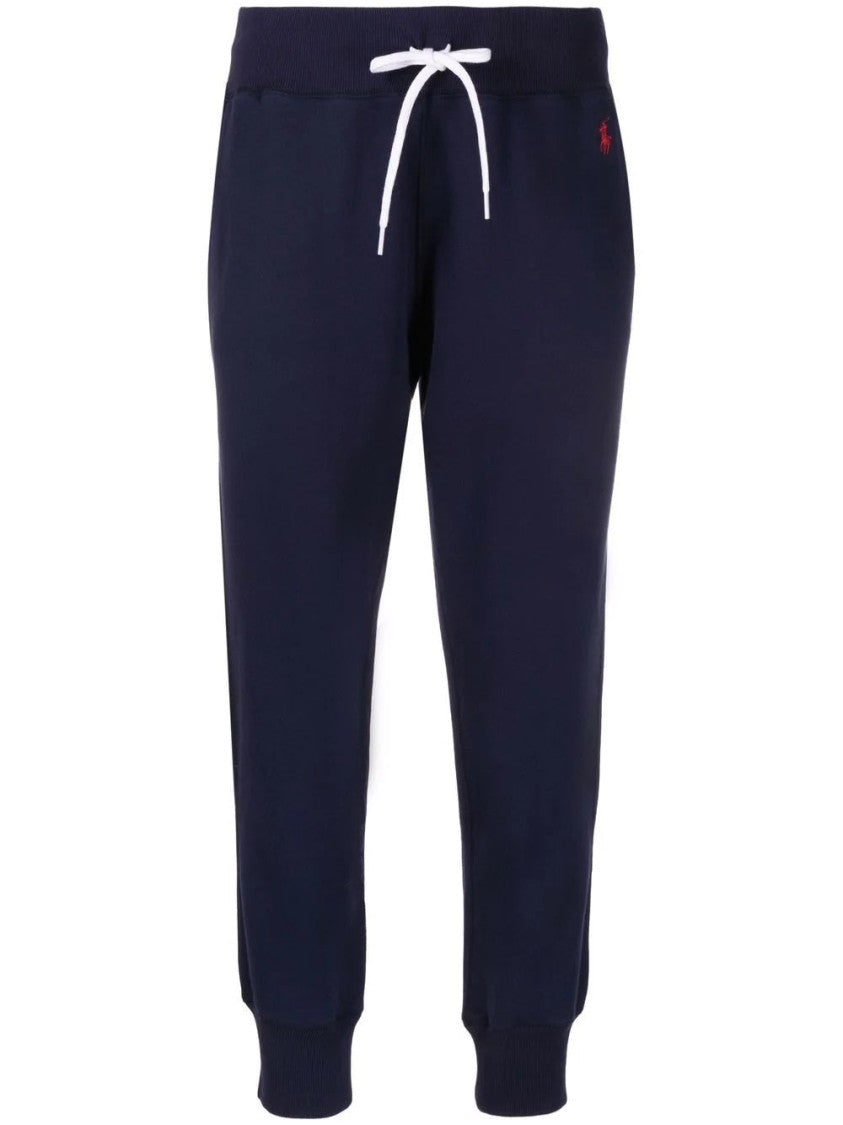 Polo Ralph Lauren Relaxed Fit Ankle-Length Sweatpants With Ribbed Cuffs