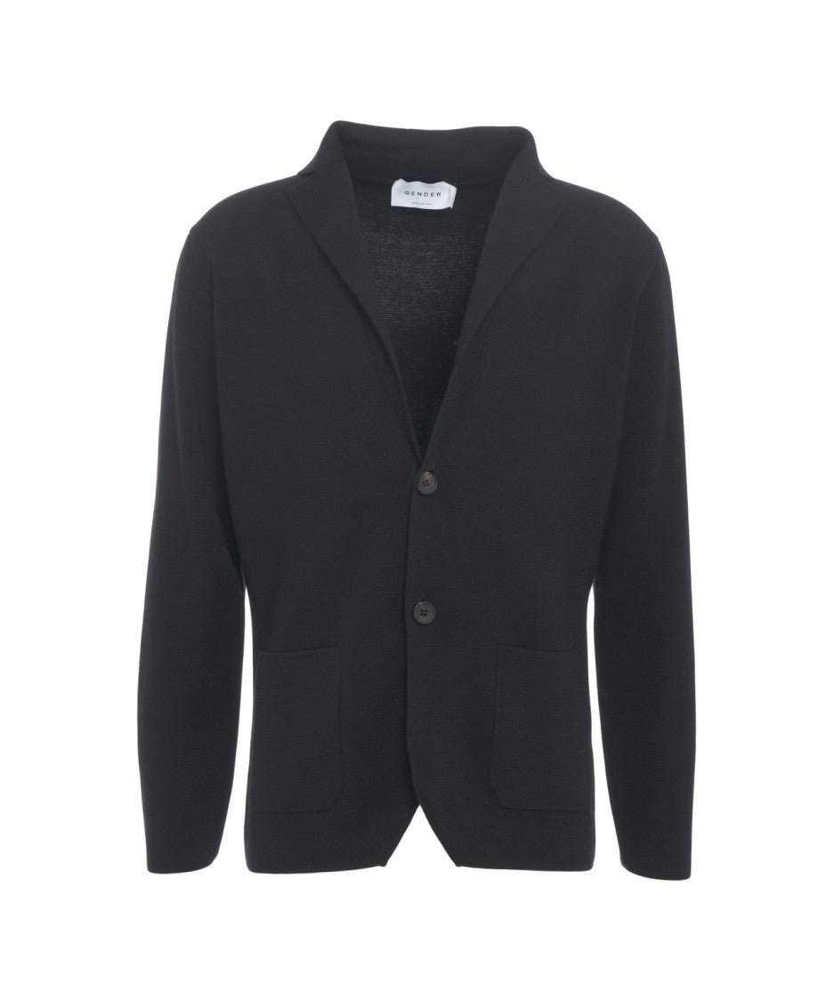 Gender Virgin Wool Cardigan