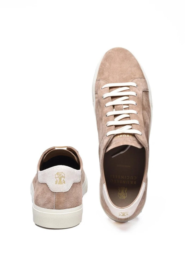 Brunello Cucinelli Suede Sneakers - Brown