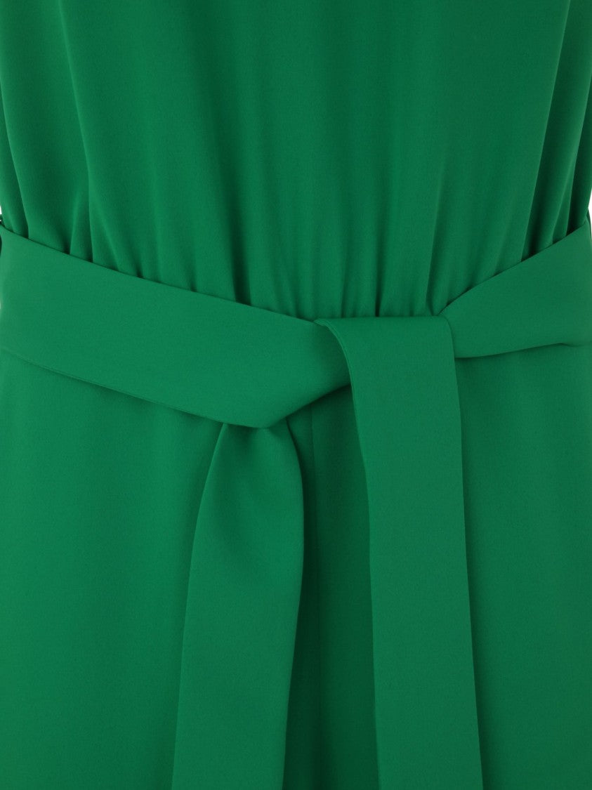 P.A.R.O.S.H. Halter Neck Jumpsuit With Gathered Neckline