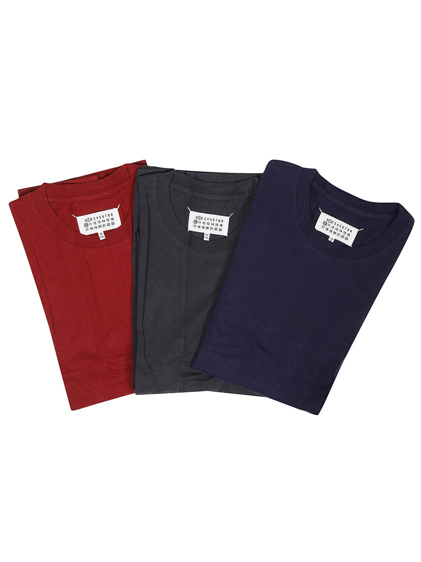Maison Margiela 3-Pack Of Cotton T-Shirts