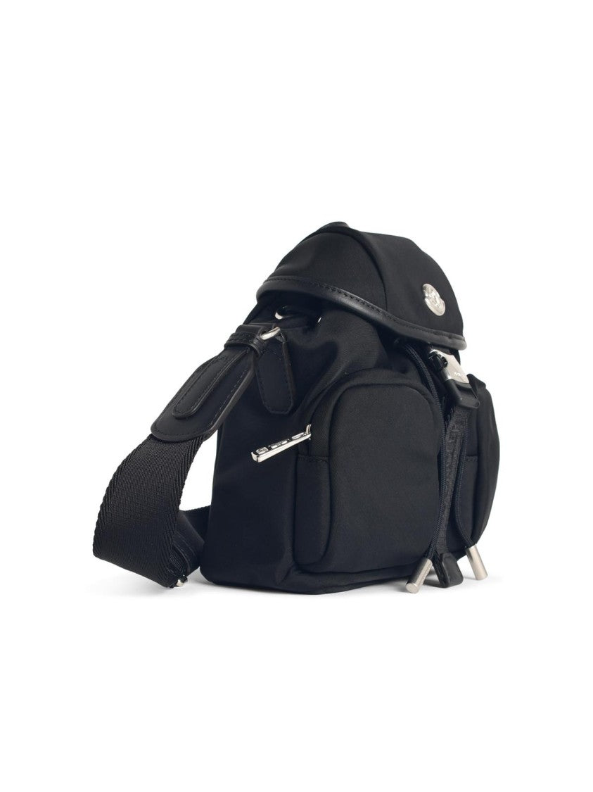 Moncler 'Mini Trick' Black Polyester Crossbody Bag