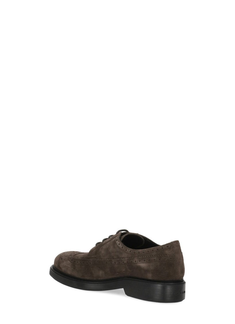 Hogan Brown Suede Brogues