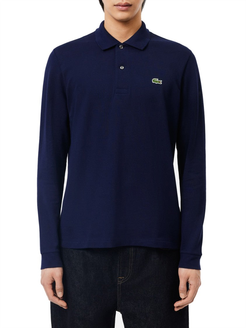 Lacoste Long-Sleeve Minimalist Polo Shirt