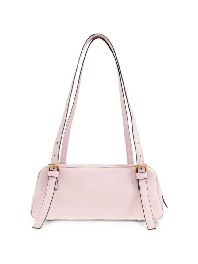 Versace Structured Handbag With Gold Medusa Emblem