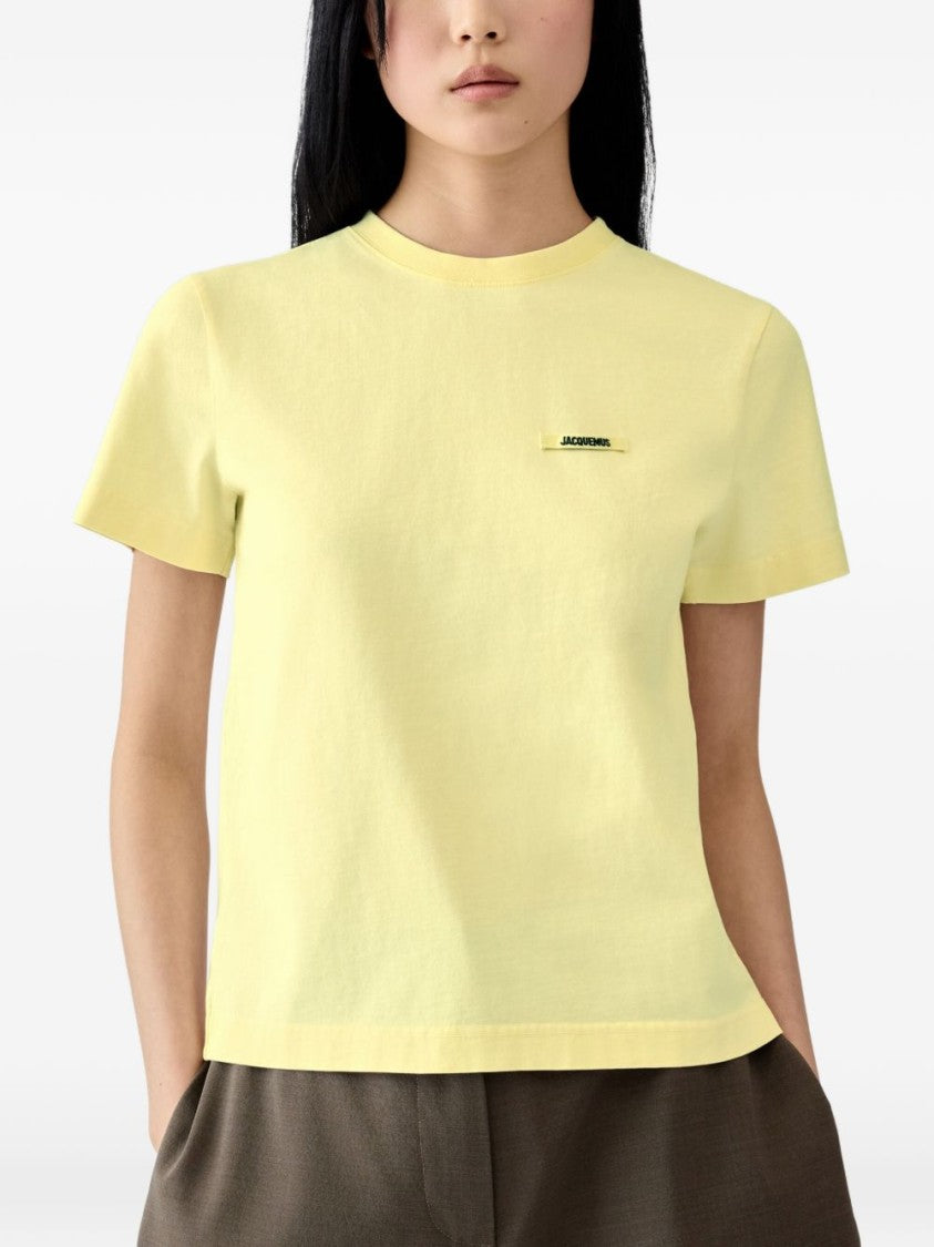 Jacquemus Relaxed-Fit Short-Sleeved Top With Subtle Logo Detail