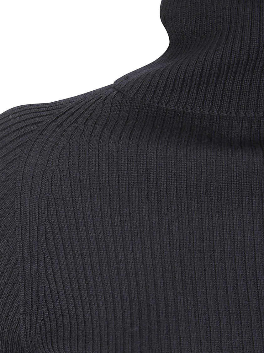 Yohji Yamamoto Color Combi High-Neck Sweater