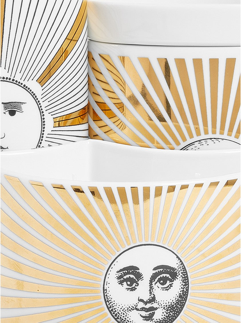 Fornasetti Set 3 Candles 'Nel Mentre - Soli'