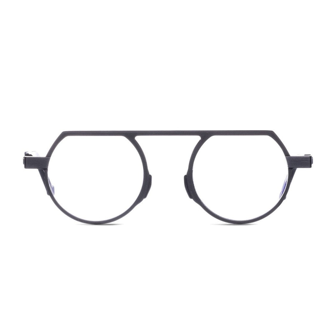Vava Black Black Label Bl0052 Bio-Acetate Round Sunglasses