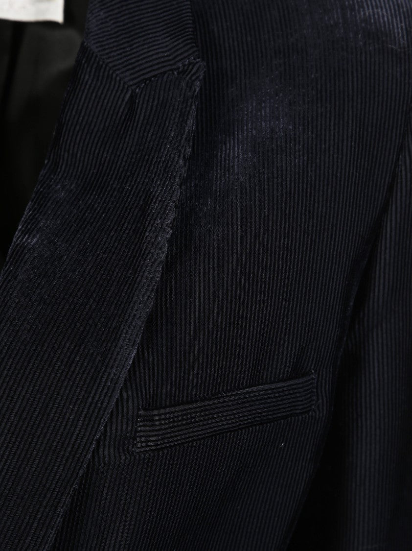 Forte Forte Fluid Cut Velvet Blazer