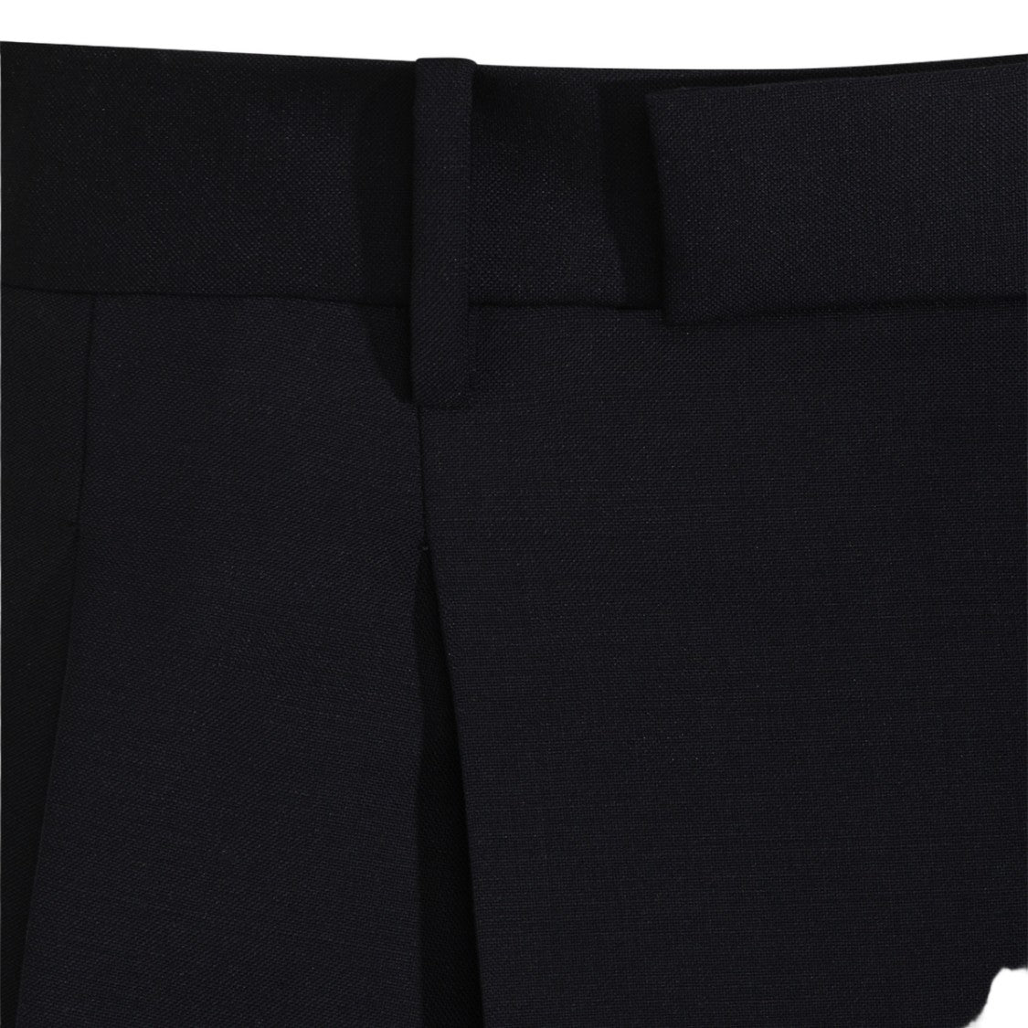 Jil Sander Tailored Blue Shorts With Structured Fit And