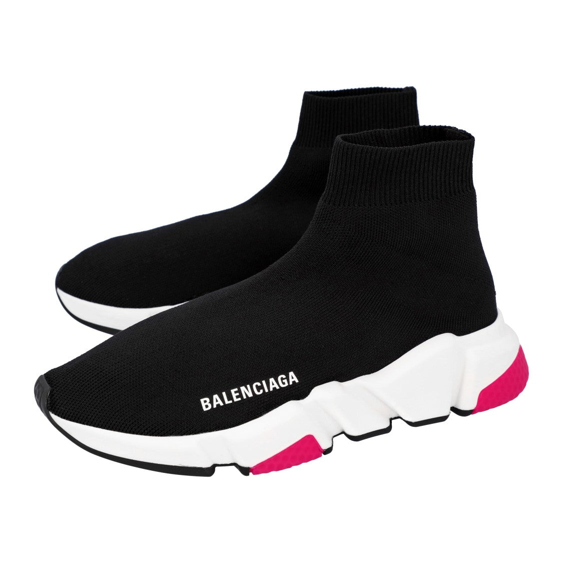 Balenciaga Black Magenta' Speed Sneaker