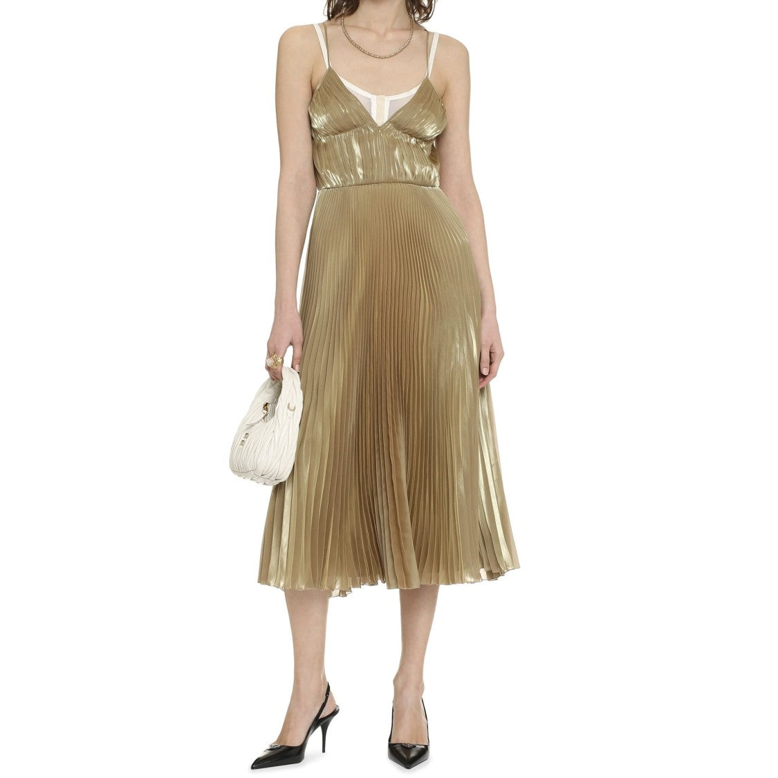Prada Sleeveless Midi Dress