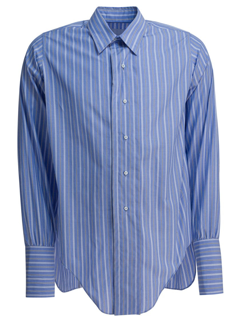 Maison Margiela Cotton Striped Shirt
