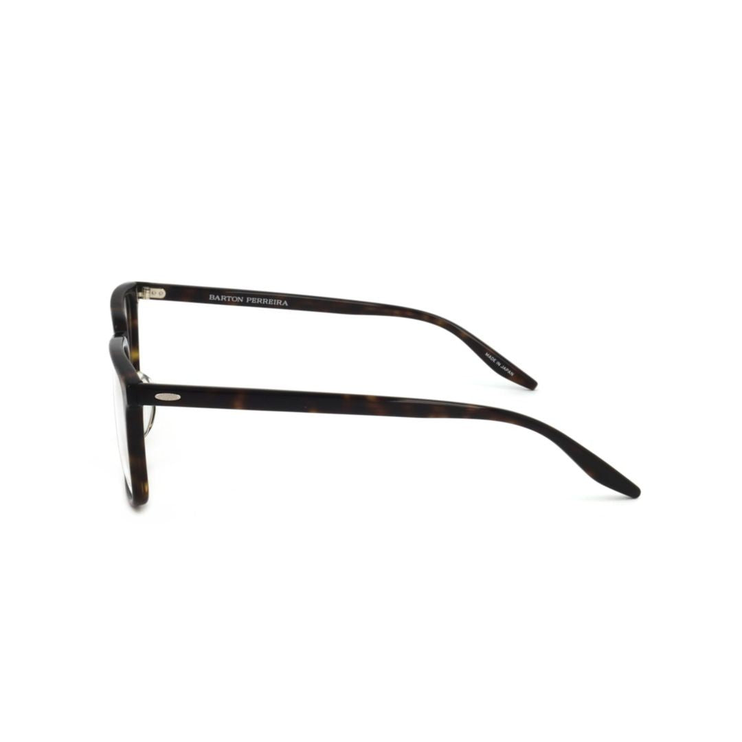 Barton Perreira Bp5054-F 550Pe Rectangular Tortoiseshell Sunglasses With Metallic Accents