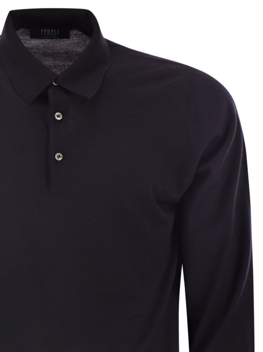 Fedeli Virgin Wool Polo Shirt