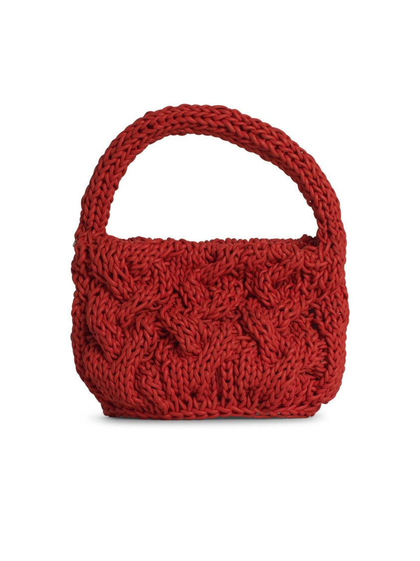 J. W. Anderson Knit' Orange Leather Bag