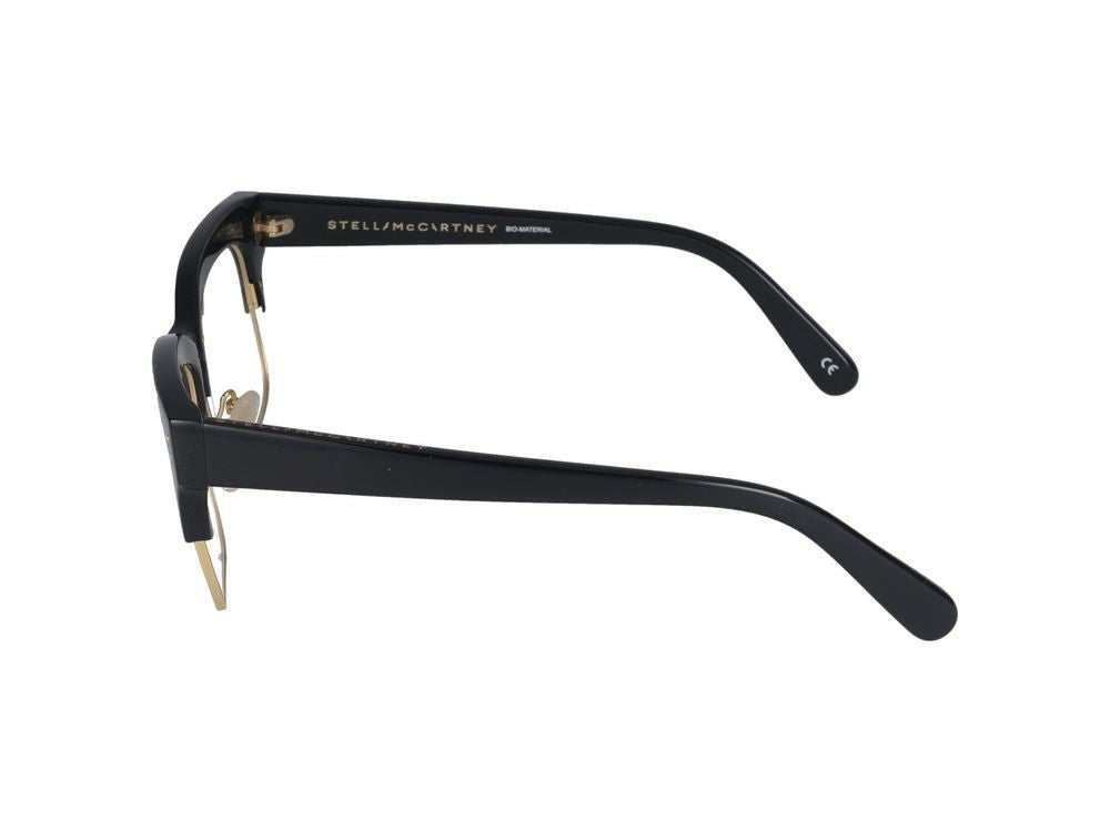 Stella Mccartney Eyeglasses Sc0039o 001 Black Black Transparent 52/16/140