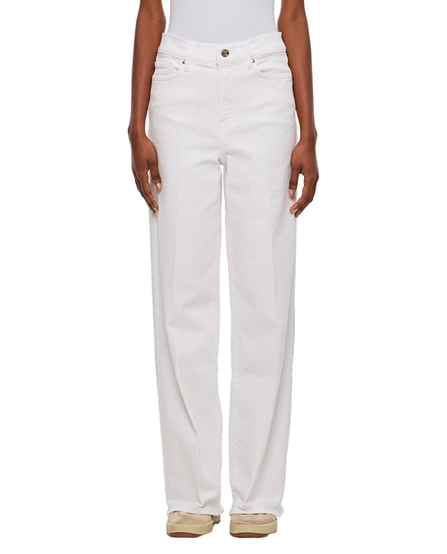 Frame Straight-Leg Jeans With High Waist And Classic Five-Pocket Design