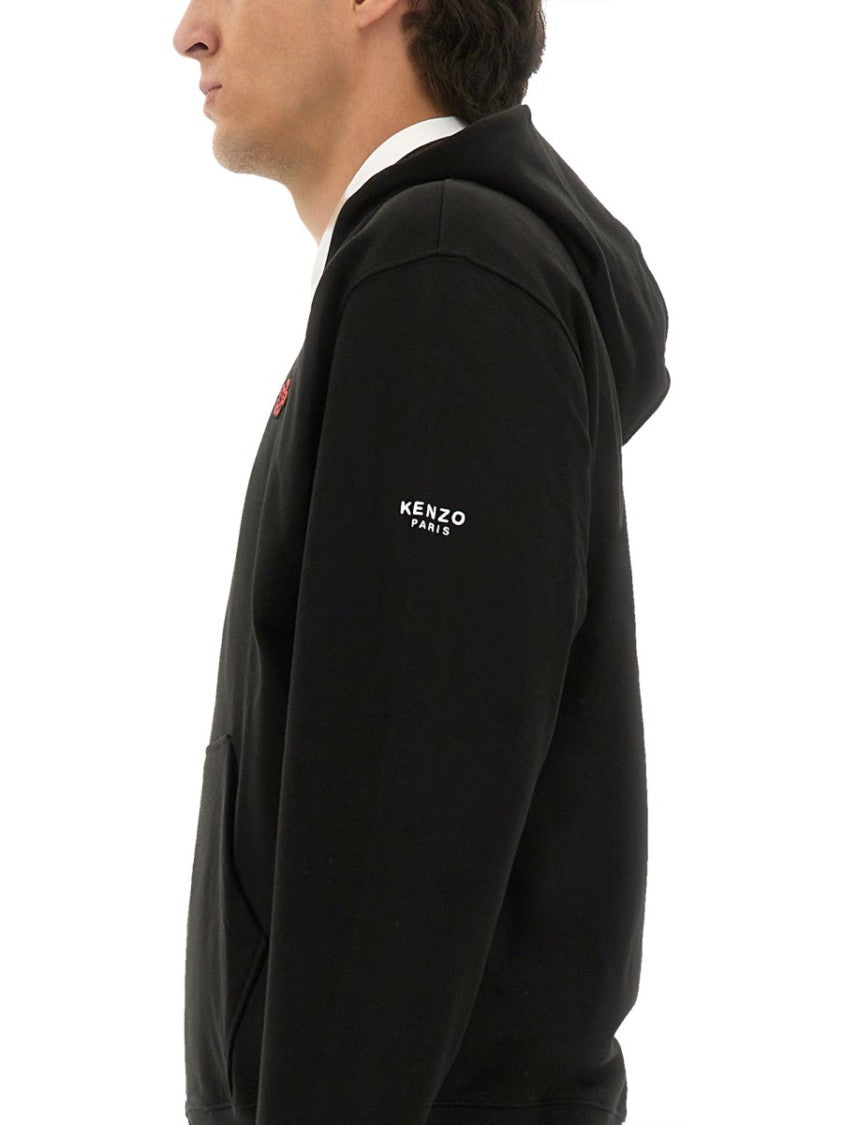Kenzo Zippered Black Hoodie