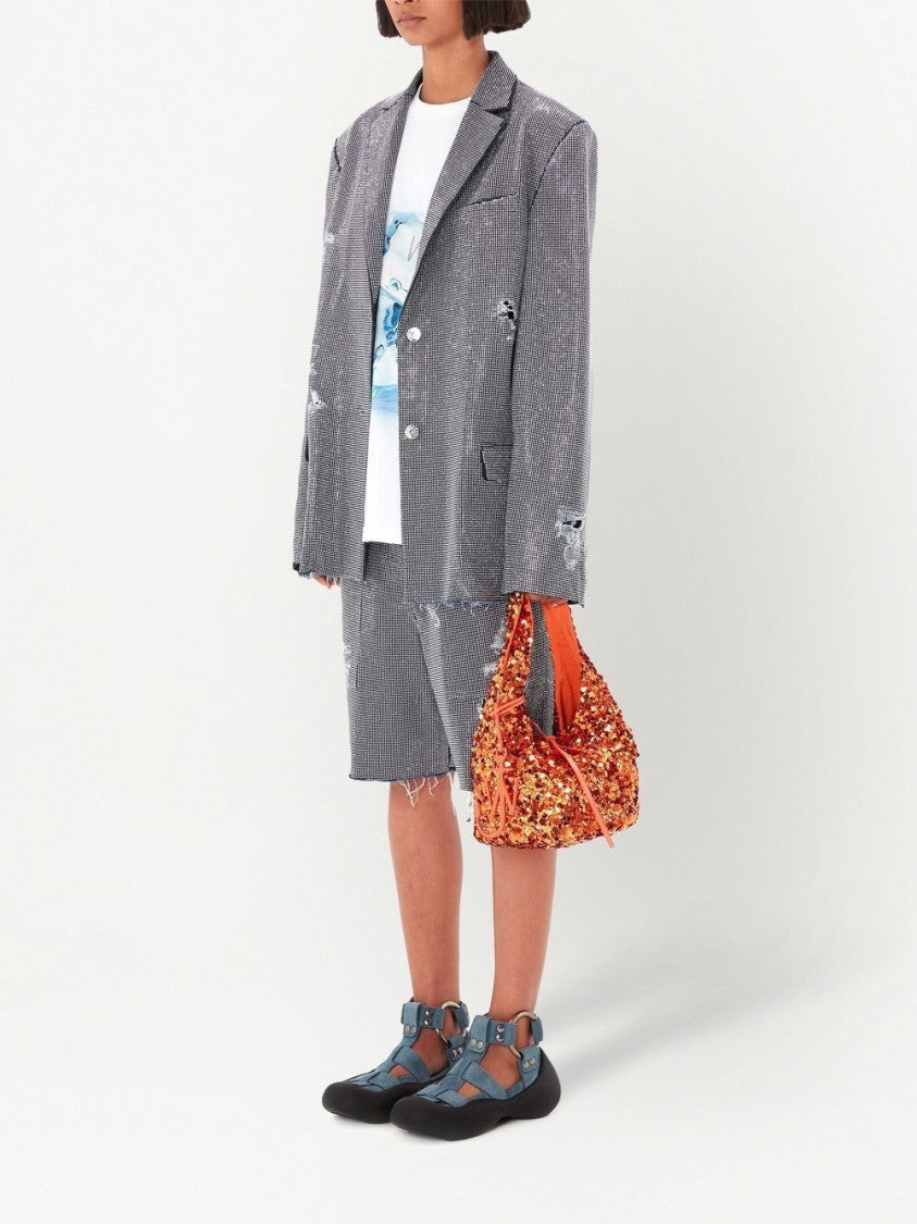 J. W. Anderson Studded Cotton Shorts