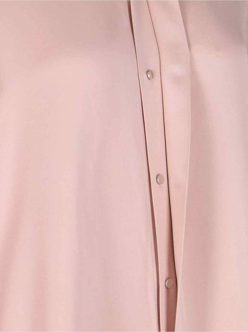 Sa Su Phi "Valentina" Silk-Blend Shirt – Pink