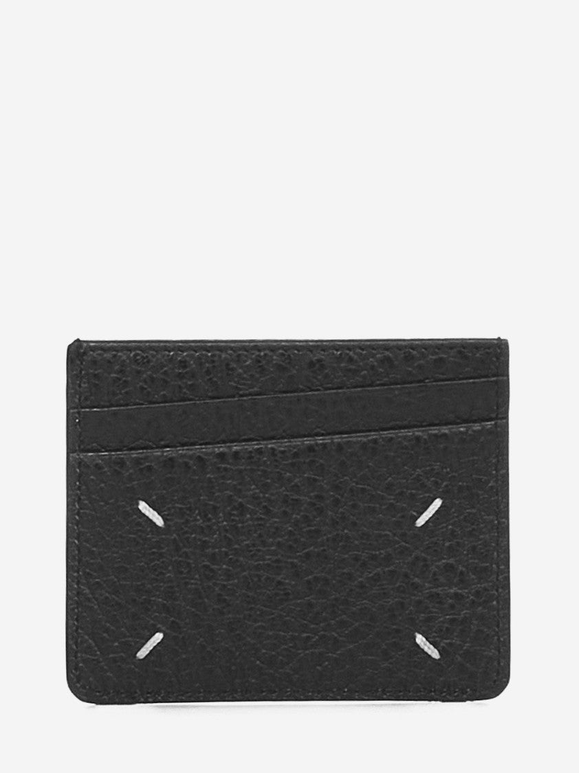 Maison Margiela Black Grained Cardholder