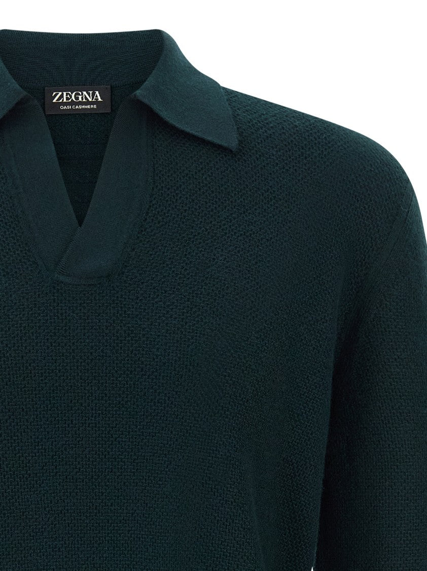 Zegna Oasi Cashmere Polo