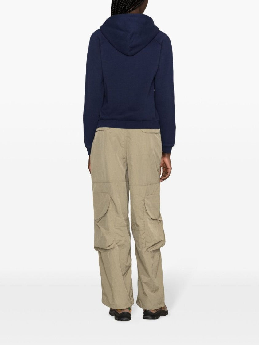 Polo Ralph Lauren Navy Blue Hoodie With Drawstring