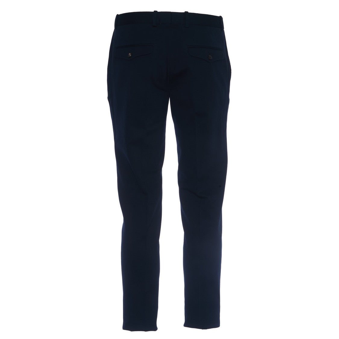 Circolo 1901 Navy Blue Piquet Chino Trousers